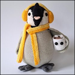 Product afbeelding Paulie 2 Paulie the penguin pattern
