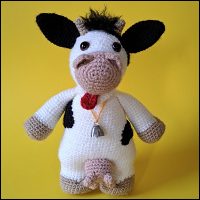 Product afbeelding Koe Cow pattern