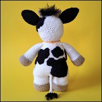 Product afbeelding Koe achterkant Cow pattern