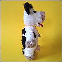 Product afbeelding Koe zijkant Cow pattern