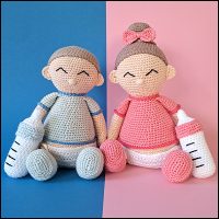 Product afbeelding Baby amigurumi Baby amigurumi pattern