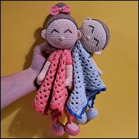 Product afbeelding Baby lovey 2 Baby lovey pattern