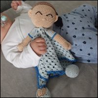 Product afbeelding Baby lovey Benjamin Baby amigurumi & lovey pattern set
