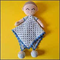 Product afbeelding Baby lovey jongen Baby amigurumi & lovey pattern set