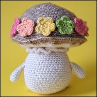 Product afbeelding Pip achterkant Pip and Puk the mushrooms pattern