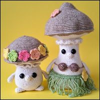 Product afbeelding Pip en Puk Pip and Puk the mushrooms pattern
