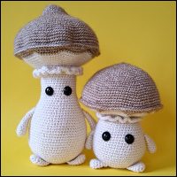 Product afbeelding Pip en puk voorkant Pip and Puk the mushrooms pattern