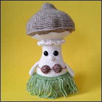 Product afbeelding Puk voorkant Pip and Puk the mushrooms pattern