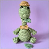 Product afbeelding Boris mini Boris the brachiosaurus mini pattern
