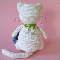 Product afbeelding kat achterkant Cat pattern
