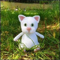 Product afbeelding kat gras Cat pattern