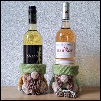 Product afbeelding gnome plantenpotjes wijn Gnomes planter pattern