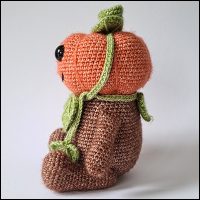Product afbeelding Poepoe de pompoen zijkant 2 Poepoe the pumpkin pattern