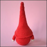 Product afbeelding Gnome klein achterkant Little gnome pattern