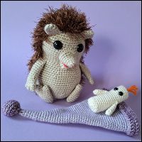 Product afbeelding Harley de egel 2 Harley the hedgehog pattern
