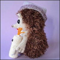 Product afbeelding Harley de egel zijkant Harley the hedgehog pattern