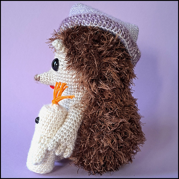 Product afbeelding Harley de egel zijkant Harley the hedgehog pattern
