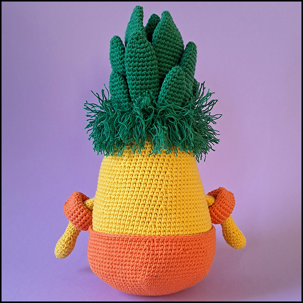 Product afbeelding Ananas achterkant Pineapple pattern
