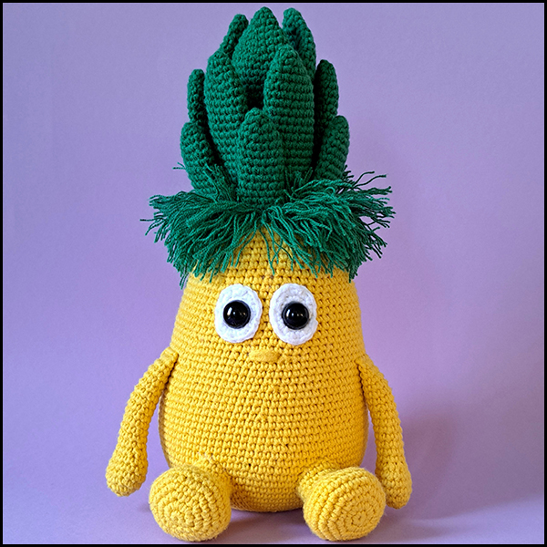 Product afbeelding Ananas voorkant bloot Pineapple pattern