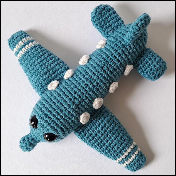 Product afbeelding vliegtuig bovenkant Airplane pattern