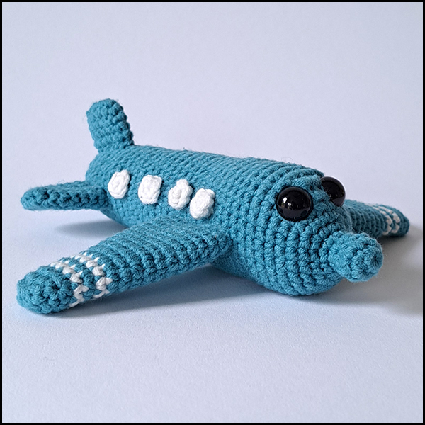 Product afbeelding vliegtuig voorkant Airplane pattern