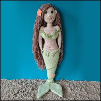 Product afbeelding zeemeermin 2 Mermaid pattern