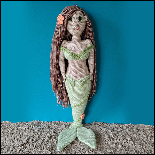 Product afbeelding zeemeermin 2 Mermaid pattern