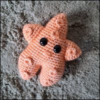 Product afbeelding zeester Mermaid pattern