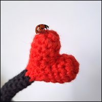 Product afbeelding Lieveheersbeestje op antenne Lovebug pattern