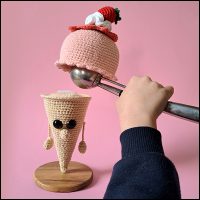 Product afbeelding Benjamin schep ijs Mix & match ice cream pattern