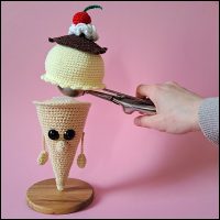 Product afbeelding Ik schep ijs Mix & match ice cream pattern