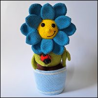 Product afbeelding Fleur de bloem voorkant Fleur the flower pattern