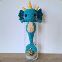 Product afbeelding Caspian vaas Caspian the sea creature pattern