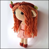 Product afbeelding Elf Elodie zijkant Elf Elodie pattern