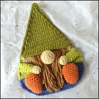 Gnome voorkant site Gnome giftcard pocket pattern