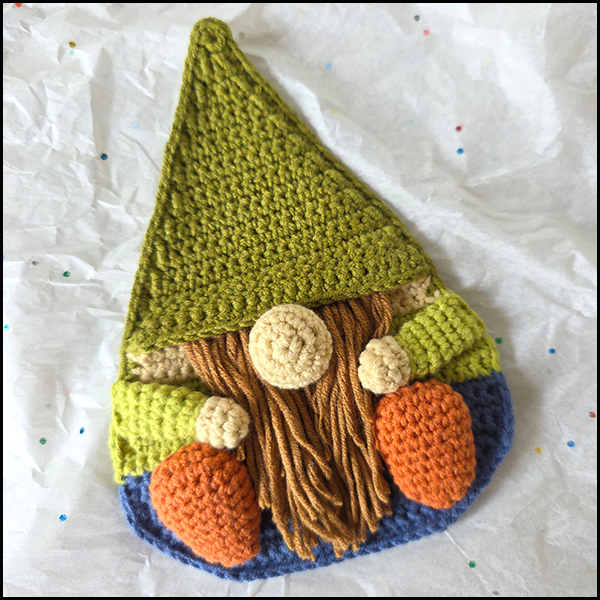 Gnome voorkant site Gnome giftcard pocket pattern